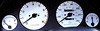 1990 Acura Integra  RS/LS/GS White Face Gauges