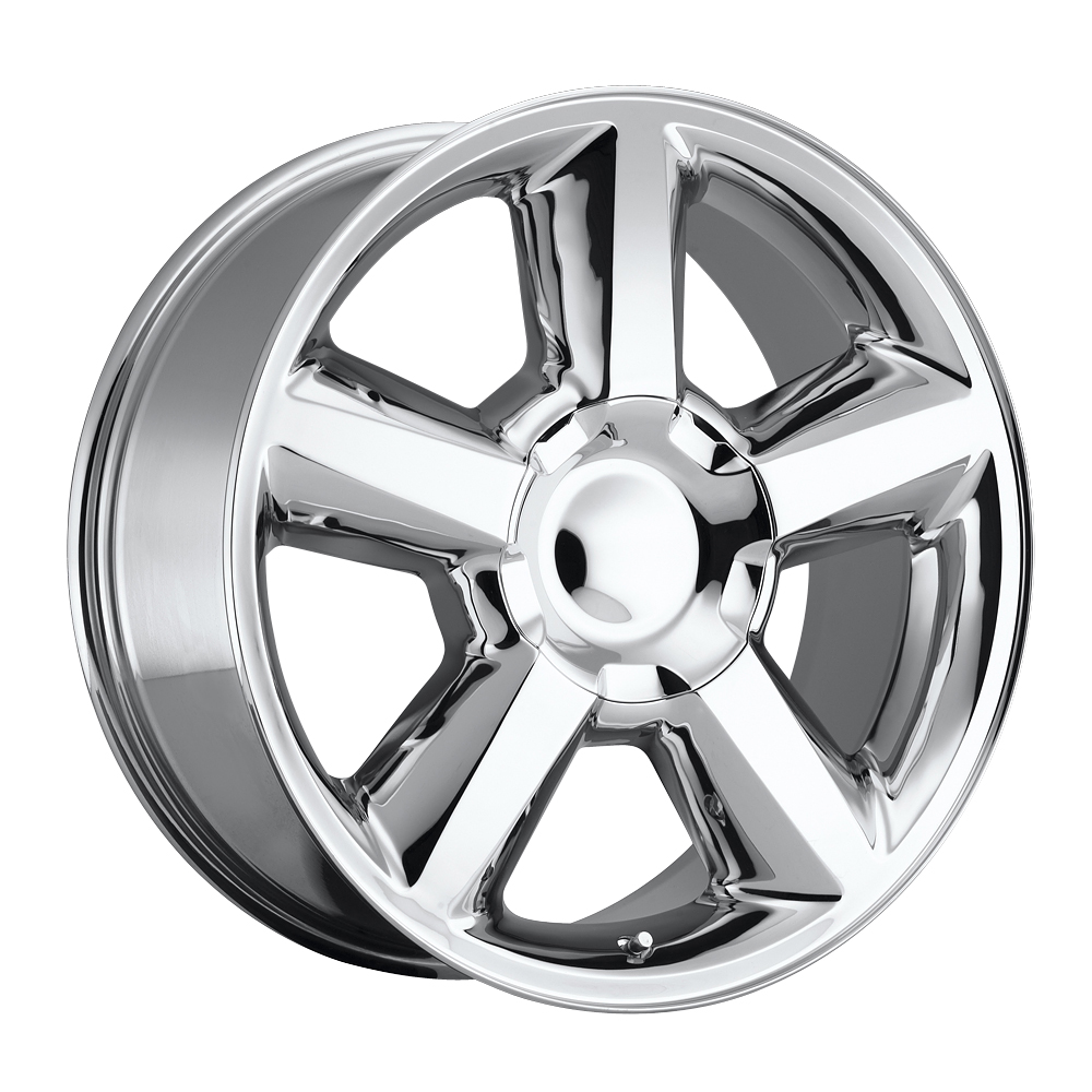 Chevrolet Suburban 2007-2012 20x8.5 6x5.5 +30 - Replica Wheel -  Chrome With Cap 