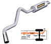 Hummer H2 03-06 Single Outlet Gibson Exhaust System