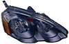 Acura RSX 02-04 Black JDM Headlights
