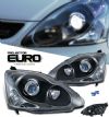 Honda Civic 2002-2005  Black Projector Headlights