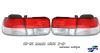 Honda Civic 1996-2000 2dr Chrome Euro Tail Lights