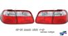 2000 Honda Civic  4dr Chrome Euro Tail Lights