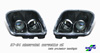 2002 Chevrolet Corvette C5  Lemans C5R Style Black Projector Headlights