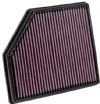 Volvo V70 2008-2009  3.2l L6 F/I  K&N Replacement Air Filter