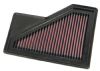 Mini Cooper 2004-2004  1.6l L4 F/I From 8/04, Manual Trans. K&N Replacement Air Filter