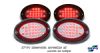 Chevrolet Corvette 1997-2004 C5 Chrome Euro Tail Lights