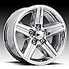 1990 Chevrolet Camaro  20x8 5x4.75 +0 - Iroc Style Wheel - Chrome With Cap 