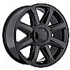 2007 Gmc Yukon  20x8.5 6x5.5 +13 - Denali Wheel - Gloss Black With Cap 