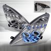 Toyota Celica 2000-2005 CCFL Halo LED  Projector Headlights - Chrome  