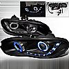Lexus Es300  2005-2006 Black Ccfl Halo Projector Headlights  