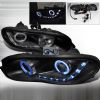 Chevrolet Camaro  1998-2002 Black Dual Ccfl Halo Projector Headlights  