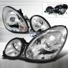 Lexus GS300  1998-2005 Chrome Ccfl Halo Projector Headlights  