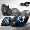 Lexus GS300  1998-2005 Black Ccfl Halo Projector Headlights  