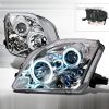 Honda Prelude  1997-2001 Chrome Ccfl Halo Projector Headlights  