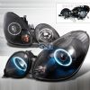 2000 Lexus GS300   Black Ccfl Halo Projector Headlights  