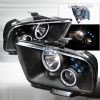 2009 Ford Mustang   Black Ccfl Halo Projector Headlights  