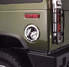 2003 Hummer H2  Chrome Fuel Door Cover