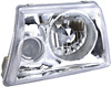 2000 Ford Ranger  Projector Headlights with Chrome Housing/Clear Lens