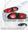 Chevrolet Cavalier 1995-2002  Black Euro Tail Lights