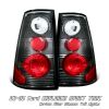 Ford Explorer 2002-2005 Sport Trac Chrome Euro Tail Lights