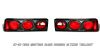 Ford Mustang 1987-1993  Black Euro Tail Lights