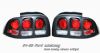 Ford Mustang 1994-1998  Black Euro Tail Lights