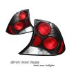 Ford Focus 2000-2004 4dr Black Euro Tail Lights