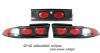 Mitsubishi Eclipse 1995-1999  Black Euro Tail Lights