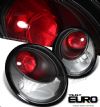 Volkswagen Beetle 1998-2005  Black Euro Tail Lights