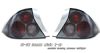 2001 Honda Civic  2dr Smoke Euro Tail Lights