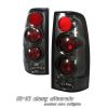 Gmc Sierra 1999-2002  Smoke Euro Tail Lights