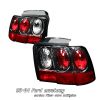 Ford Mustang 1999-2004  Carbon Fiber Euro Tail Lights