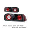 Honda Civic 1992-1995 2/4 Dr Carbon Fiber Euro Tail Lights