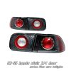 1993 Honda Civic  2/4 Dr Carbon Fiber Euro Tail Lights