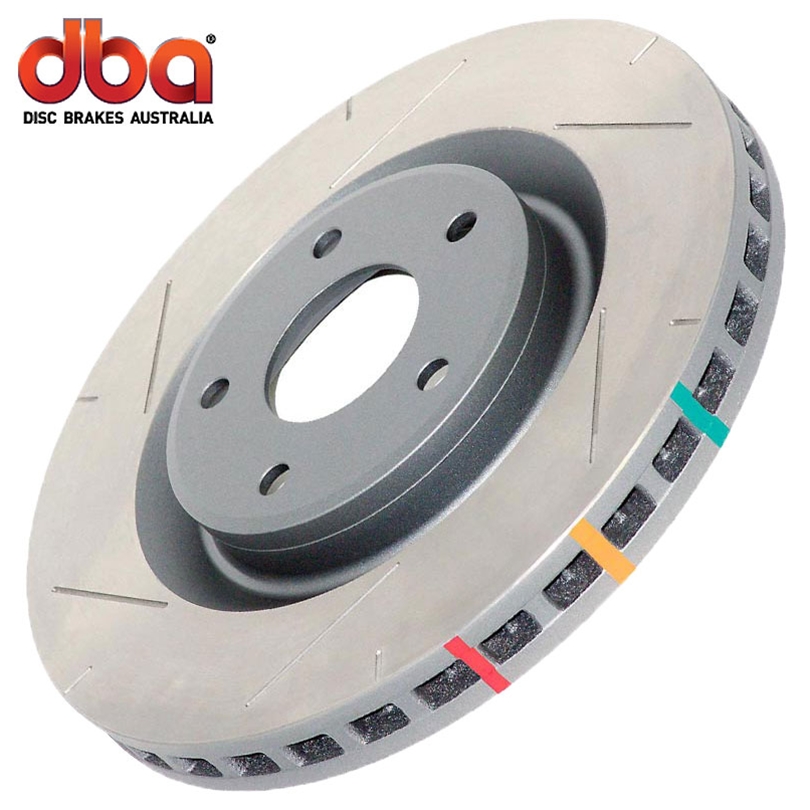 Chevrolet Silverado 1500 1/2 Ton 4wd 2004-2004 Dba 4000 Series T-Slot - Rear Brake Rotor by DBA 2004 Chevy Silverado 1500 Brakes And Rotors