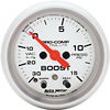 Auto Meter Ultra-Lite 2-1/16 inch Vacuum and Boost Gauge