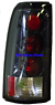 Chevrolet Full Size PU 1999-2003 Carbon Fiber Altezza Style Tail Lights