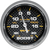 Auto Meter Carbon Fiber 2-5/8 inch Boost Gauge