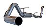 Ford Super Duty F-250/350 Diesel 6.0l 2003-2007 Afe Large Bore-Hd Turbo Back Exhaust System (4")