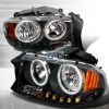 Dodge Durango 1997-2003 Black Euro Headlights  