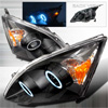 Honda Crv  2007-2008 Black Ccfl Halo Projector Headlights  