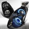 Infiniti G35 2003-2004 4d CCFL  Projector Headlights - Black  