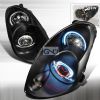 Infiniti G35 2003-2004 4d CCFL  Projector Headlights - Black  