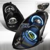 Infiniti G35 2003-2004 4d CCFL  Projector Headlights - Black  