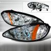 Pontiac Grand Am  1999-2005 Chrome Ccfl Halo Projector Headlights  