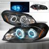 Chevrolet Impala  2006-2008 Black Ccfl Halo Projector Headlights  