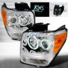 Dodge Nitro  2007-2008 Chrome Ccfl Halo Projector Headlights  