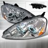 Acura RSX  2005-2006 Chrome Ccfl Halo Projector Headlights  