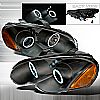 Chrysler Sebring Coupe  2003-2005 Black Ccfl Halo Projector Headlights  